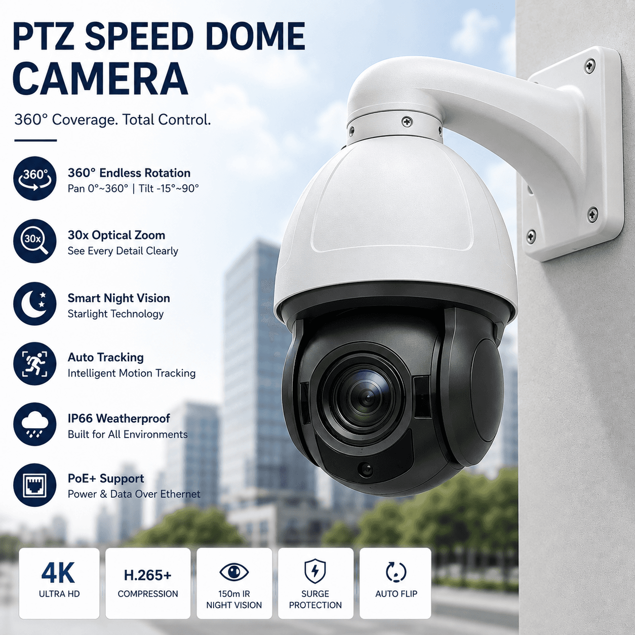 PTZ Speed Dome Camera