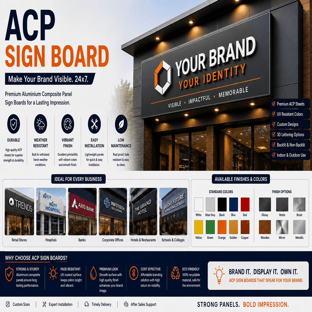 ACP Sign Board