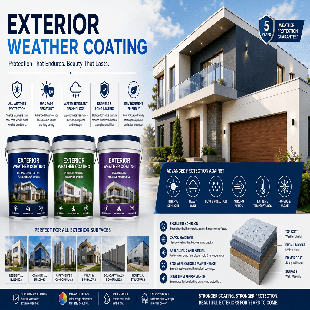 Exterior Weather Coating